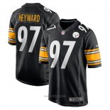 Maglia NFL Game Pittsburgh Steelers 97 Cameron Heyward Nero