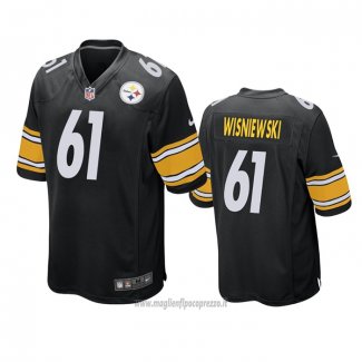 Maglia NFL Game Pittsburgh Steelers Stefen Wisniewski Nero