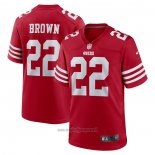 Maglia NFL Game San Francisco 49ers Anthony Brown Rosso