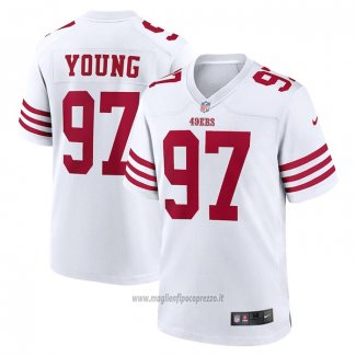 Maglia NFL Game San Francisco 49ers Bryant Young Retired Bianco