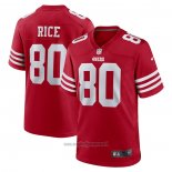 Maglia NFL Game San Francisco 49ers Jerry Rice Retired Rosso