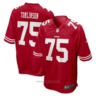 Maglia NFL Game San Francisco 49ers Laken Tomlinson Rosso