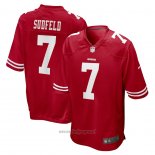 Maglia NFL Game San Francisco 49ers Nate Sudfeld Rosso