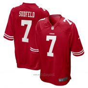 Maglia NFL Game San Francisco 49ers Nate Sudfeld Rosso
