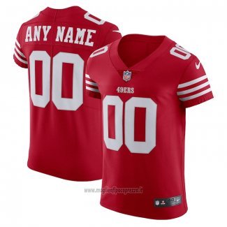 Maglia NFL Game San Francisco 49ers Personalizzate Vapor Elite Rosso