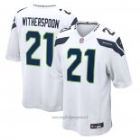 Maglia NFL Game Seattle Seahawks Devon Witherspoon Away Bianco