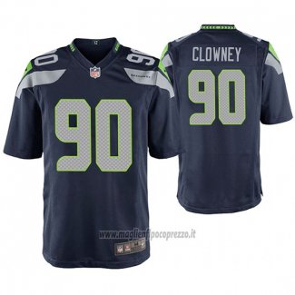 Maglia NFL Game Seattle Seahawks Jadeveon Clowney College Blu