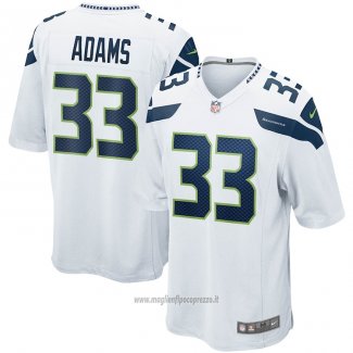 Maglia NFL Game Seattle Seahawks Jamal Adams Bianco