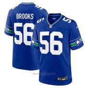 Maglia NFL Game Seattle Seahawks Jordyn Brooks Throwback Blu
