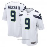 Maglia NFL Game Seattle Seahawks Kenneth Walker III Away Bianco