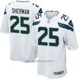 Maglia NFL Game Seattle Seahawks Sherman Bianco