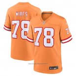 Maglia NFL Game Tampa Bay Buccaneers Tristan Wirfs Throwback Arancione