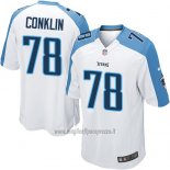 Maglia NFL Game Tennessee Titans Conklin Bianco