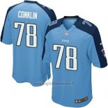 Maglia NFL Game Tennessee Titans Conklin Blu