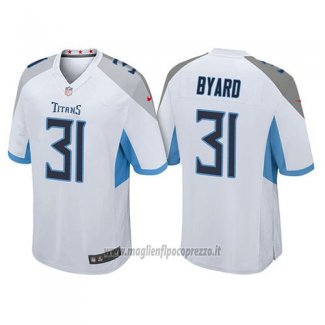 Maglia NFL Game Tennessee Titans Kevin Byard 2018 Bianco