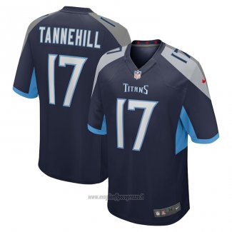 Maglia NFL Game Tennessee Titans Ryan Tannehill Blu
