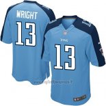 Maglia NFL Game Tennessee Titans Wright Blu