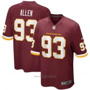 Maglia NFL Game Washington Commanders Jonathan Allen Rosso