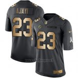 Maglia NFL Gold Anthracite Miami Dolphins Ajayi Salute To Service 2016 Nero