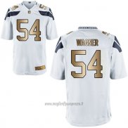 Maglia NFL Gold Game Seattle Seahawks Wagner Bianco