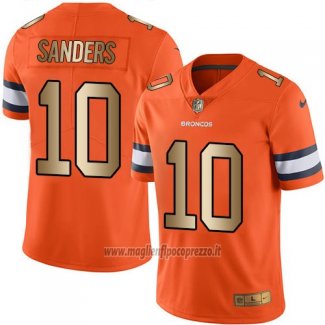 Maglia NFL Gold Legend Denver Broncos Sanders Arancione