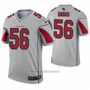 Maglia NFL Legend Arizona Cardinals 56 Terrell Suggs Inverted Grigio