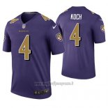 Maglia NFL Legend Baltimore Ravens Sam Koch Viola Color Rush