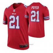 Maglia NFL Legend Buffalo Bills 21 Jordan Poyer Color Rush Rosso