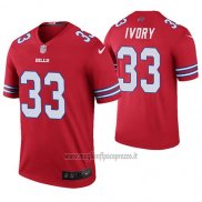 Maglia NFL Legend Buffalo Bills Chris Ivory Rosso Color Rush