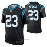 Maglia NFL Legend Carolina Panthers Kevon Seymour Nero