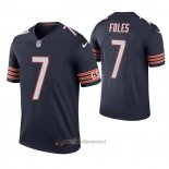 Maglia NFL Legend Chicago Bears Nick Foles Blu Color Rush