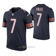 Maglia NFL Legend Chicago Bears Nick Foles Blu Color Rush