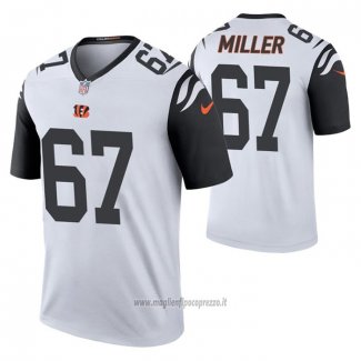 Maglia NFL Legend Cincinnati Bengals John Miller Color Rush Bianco