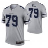 Maglia NFL Legend Dallas Cowboys Trysten Hill Inverted Grigio