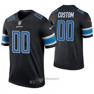 Maglia NFL Legend Detroit Lions Personalizzate Nero