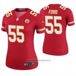 Maglia NFL Legend Donna Kansas City Chiefs Dee Ford Rosso Color Rush