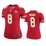 Maglia NFL Legend Donna Kansas City Chiefs Matt Moore Rosso Color Rush