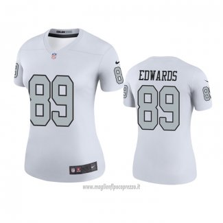 Maglia NFL Legend Donna Las Vegas Raiders Bryan Edwards Bianco