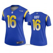 Maglia NFL Legend Donna Los Angeles Rams Jared Goff Blu