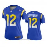 Maglia NFL Legend Donna Los Angeles Rams Van Jefferson Blu