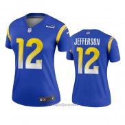 Maglia NFL Legend Donna Los Angeles Rams Van Jefferson Blu