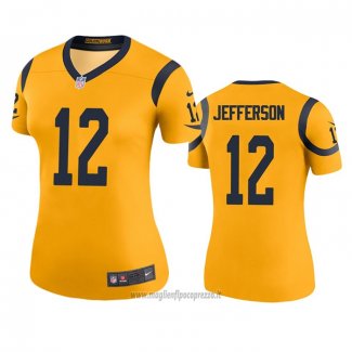 Maglia NFL Legend Donna Los Angeles Rams Van Jefferson Or