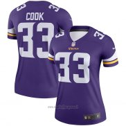 Maglia NFL Legend Donna Minnesota Vikings Dalvin Cook Viola