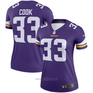 Maglia NFL Legend Donna Minnesota Vikings Dalvin Cook Viola