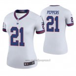 Maglia NFL Legend Donna New York Giants Jabrill Peppers Bianco Color Rush
