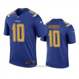 Maglia NFL Legend Los Angeles Chargers Justin Herbert Blu Color Rush