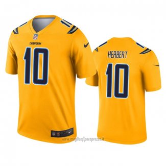Maglia NFL Legend Los Angeles Chargers Justin Herbert Inverted Or