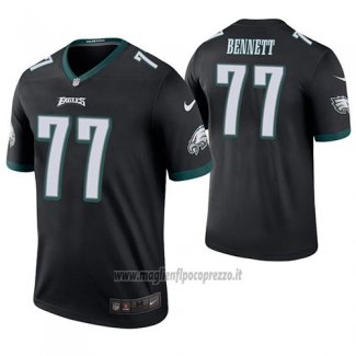 Maglia NFL Legend Philadelphia Eagles Michael Bennett Nero Color Rush