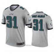 Maglia NFL Legend Philadelphia Eagles Nickell Robey Coleman Inverted Grigio