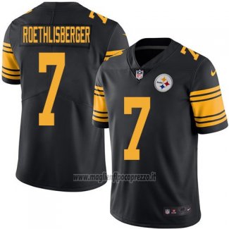 Maglia NFL Legend Pittsburgh Steelers Roethlisberger Nero